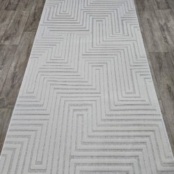 Безворсовая ковровая дорожка DOLCHE 3089H CREAM / CREAM  - высокое качество по лучшей цене в Украине