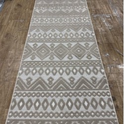 Безворсовая ковровая дорожка DOLCHE 4198A CREAM / VIZON  - высокое качество по лучшей цене в Украине