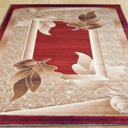 Синтетичний килим Liliya 0557 терракот  - Висока якість за найкращою ціною в Україні
