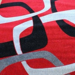 Синтетический ковер Lotus 0004 красный  - высокое качество по лучшей цене в Украине