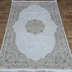 Синтетичний килим MAHAL 04191A Y GRI/CREAM  - Висока якість за найкращою ціною в Україні