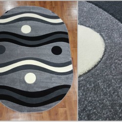 Синтетичний килим Melisa 0219 Grey  - Висока якість за найкращою ціною в Україні