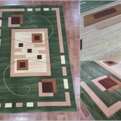 Синтетичний килим  Virizka 133 GREEN  - Висока якість за найкращою ціною в Україні