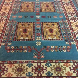 Іранський килим Pazirik Qashqai Blue  - Висока якість за найкращою ціною в Україні