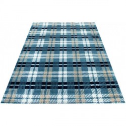 Синтетичний килим Pesan W2314 blue-d.blue  - Висока якість за найкращою ціною в Україні