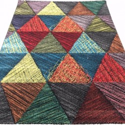 Синтетичний килим Rainbow 14 Colors 7516a Black  - Висока якість за найкращою ціною в Україні