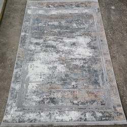 Високоворсний килим Sedef 0018B grey-deb  - Висока якість за найкращою ціною в Україні