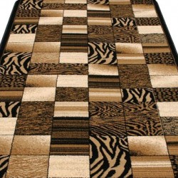 Синтетичний килим Super Elmas 4246A black-black  - Висока якість за найкращою ціною в Україні