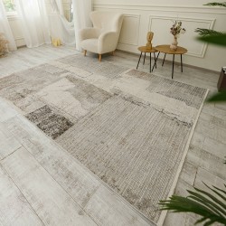 Синтетический ковер VERMONT JE60A L.GREY - BEIGE  - высокое качество по лучшей цене в Украине
