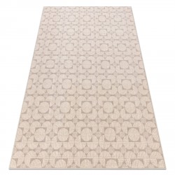 Вовняний килим ANGEL 7887 / 52022 Geometric beige / grey  - Висока якість за найкращою ціною в Україні