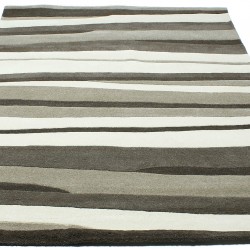 Шерстяний килим WAVES grey  - Висока якість за найкращою ціною в Україні