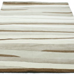 Шерстяний килим WAVES beige  - Висока якість за найкращою ціною в Україні