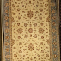 Шерстяний килим Zigler 1 , CREAM BLUE  - Висока якість за найкращою ціною в Україні