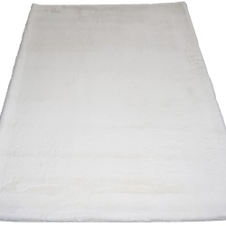 Високоворсний килим ESTERA  cotton atislip white  - Висока якість за найкращою ціною в Україні