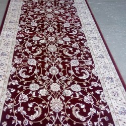 Високощільна килимова доріжка Ottoman 0917 бордо  - Висока якість за найкращою ціною в Україні