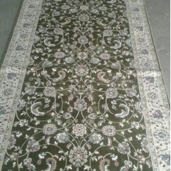 Високощільна килимова доріжка Ottoman 0917 зелений  - Висока якість за найкращою ціною в Україні