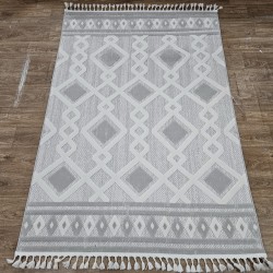 Безворсовий килим DOLCHE 3295B CREAM / L.GREY  - Висока якість за найкращою ціною в Україні