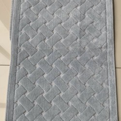 Килим для ванної River Home 001 grey (комплект килимків: туалет+ванна кімната)  - Висока якість за найкращою ціною в Україні