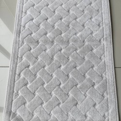 Килим для ванної River Home 001 light grey (комплект килимків: туалет+ванна кімната)  - Висока якість за найкращою ціною в Україні