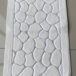 Килим для ванної River Home 002 white (комплект килимків: туалет+ванна кімната)  - Висока якість за найкращою ціною в Україні
