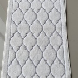 Килим для ванної River Home 004 white (комплект килимків: туалет+ванна кімната)  - Висока якість за найкращою ціною в Україні
