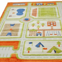 Дитячий килим Daisy Fulya 8C44b orange  - Висока якість за найкращою ціною в Україні