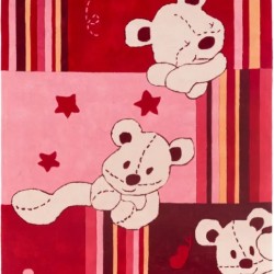 Детский ковер Kids 17 Stripe Teddy Bear  - высокое качество по лучшей цене в Украине