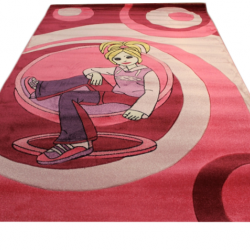 Дитячий килим Rainbow 0100 pink  - Висока якість за найкращою ціною в Україні