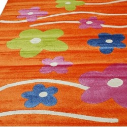 Дитяча килимова доріжка Daisy Fulya 8947a  orange  - Висока якість за найкращою ціною в Україні