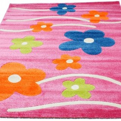 Дитяча килимова доріжка Daisy Fulya 8947a pink  - Висока якість за найкращою ціною в Україні