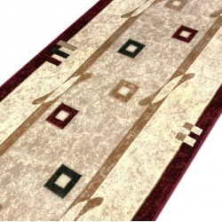 Синтетична килимова доріжка Selena / Lotos 579-120 red  - Висока якість за найкращою ціною в Україні