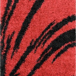 Високоворсна килимова доріжка Shaggy Gold 8061 red  - Висока якість за найкращою ціною в Україні