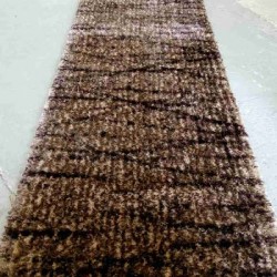 Високоворсна килимова доріжка Ottova моно коричневий  - Висока якість за найкращою ціною в Україні