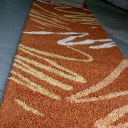 Высоковорсная ковровая дорожка Shaggy 0791 терра  - высокое качество по лучшей цене в Украине