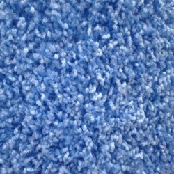 Высоковорсная ковровая дорожка Shaggy Mono 0720 синий  - высокое качество по лучшей цене в Украине