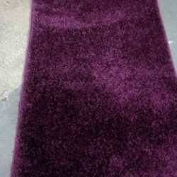 Високоворсна килимова доріжка Shaggy Mono 0720 фіолетовий  - Висока якість за найкращою ціною в Україні