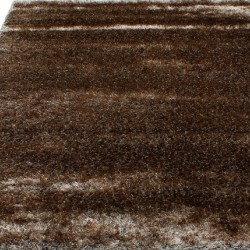 Високоворсна килимова доріжка Supershine R001с brown  - Висока якість за найкращою ціною в Україні