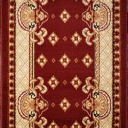 Синтетическая ковровая дорожка Almira 2356 Red/Cream  - высокое качество по лучшей цене в Украине
