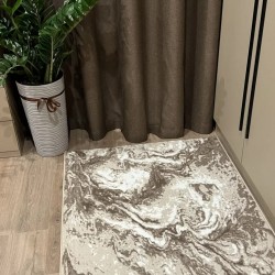 Синтетическая ковровая дорожка Dinarsu beige  - высокое качество по лучшей цене в Украине