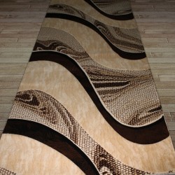 Синтетическая ковровая дорожка Festival 6015A l.beige-d.brown  - высокое качество по лучшей цене в Украине