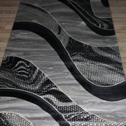 Синтетична килимова доріжка Festival 6015A black-anthracite  - Висока якість за найкращою ціною в Україні