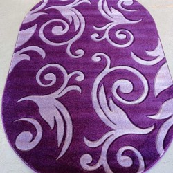 Синтетичний килим Legenda 0391 фіолетовий  - Висока якість за найкращою ціною в Україні