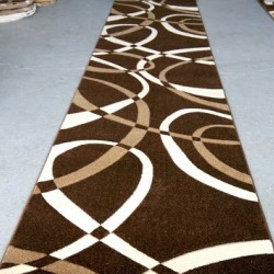 Синтетическая ковровая дорожка Legenda 0353 коричневый  - высокое качество по лучшей цене в Украине