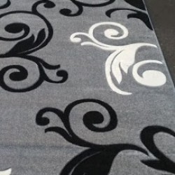 Синтетична килимова доріжка Legenda 0391 сірий  - Висока якість за найкращою ціною в Україні