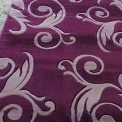 Синтетическая ковровая дорожка Legenda 0391 фиолетовый  - высокое качество по лучшей цене в Украине