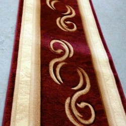 Синтетическая ковровая дорожка Liliya 0517 бордо  - высокое качество по лучшей цене в Украине