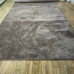 Високоворсна килимова доріжка LOTUS 2236 Brown  - Висока якість за найкращою ціною в Україні