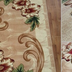 Синтетическая ковровая дорожка Virizka 131 beige  - высокое качество по лучшей цене в Украине