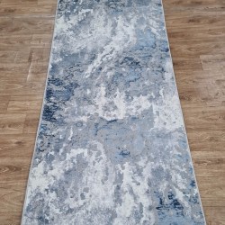 Синтетическая ковровая дорожка MODA 04591A L.BLUE/VIZON  - высокое качество по лучшей цене в Украине