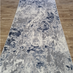 Синтетичена килимова доріжка MODA 4591A L.BLUE/L.GREY  - Висока якість за найкращою ціною в Україні